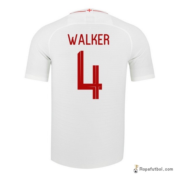 Camiseta Inglaterra Replica Primera Ropa Walker 2018 Blanco